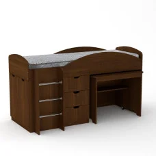 Loft bed Universal, nut